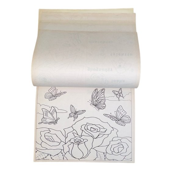 90s Vintage Lisa Frank Activity Tablet Fun Set with Stickers - Picture 8 of 10